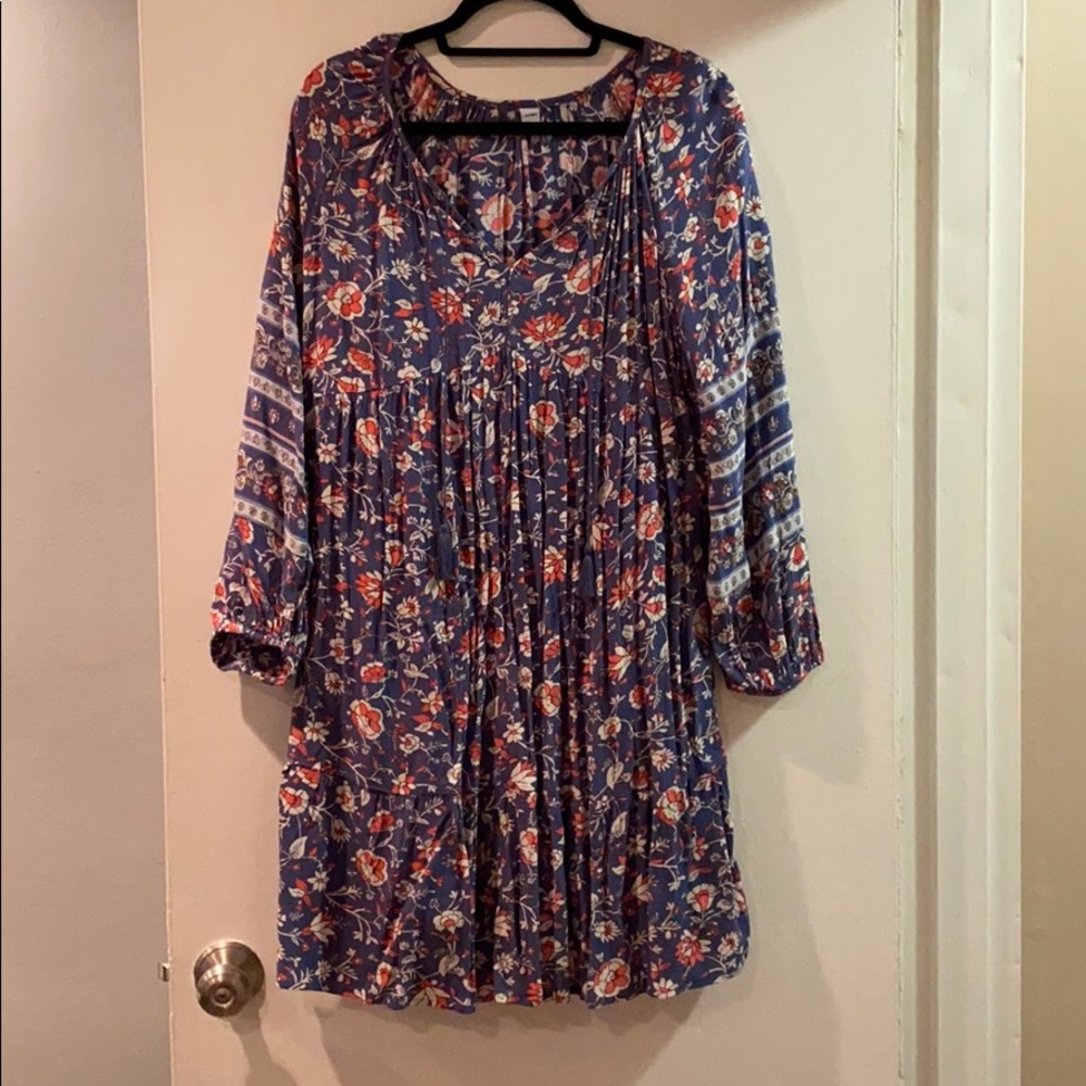 Long Sleeve Floral Dress